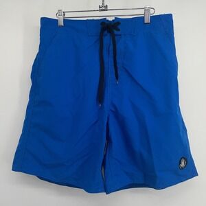Body Glove Swim Trunks Men's Large Royal Blue‎ Beach Vacation Swimwear Y2K